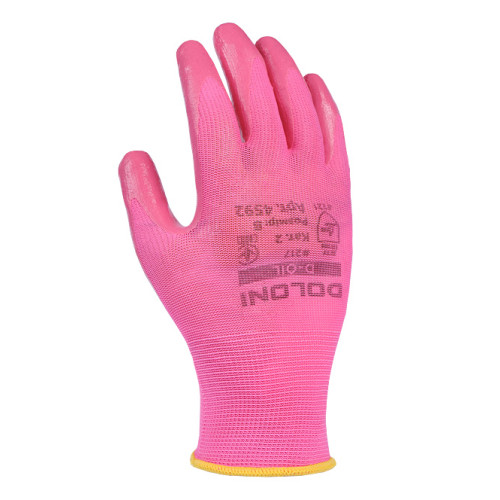 Рабочие перчатки DOLONI 4592 D-OIL с нитриловым обливом размер 8